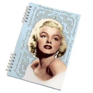 Marilyn Monroe Spiral Address Book Light Blue : Telephone And Address Books : Office Products