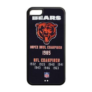 Custom NFL Chicago Bears Back Cover Case for iPhone 5C LLCC 656: Cell Phones & Accessories