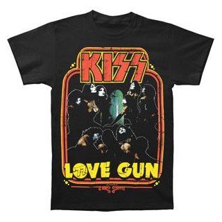 KISS '77 Love Gunner T shirt Music Fan T Shirts Clothing