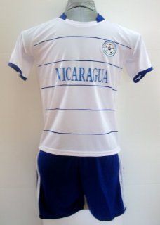 Nicaragua Soccer Football Kids Set Shirt and Short Size 14  Other Products  