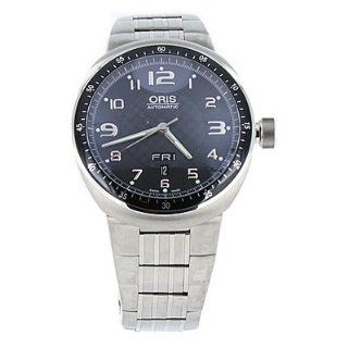 Oris TT3 Mens Day Date Automatic Titanium Watch #01 635 7589 7064 07 8 28 70: Watches