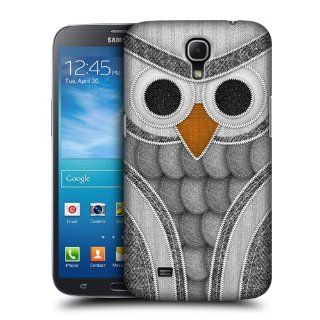 Head Case Designs Grey Owl Patchwork Hard Back Case Cover for Samsung Galaxy Mega 6.3 I9200 I9205: Cell Phones & Accessories