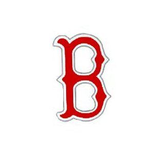 Mediumcling Boston Red Sox "B" Medium Cling Mlb Fan Major League Baseball Game Decoration Accessories : Sports Fan Automotive Flags : Sports & Outdoors