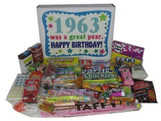 1964 50th Birthday Gift Basket Box Retro Nostalgic Candy From Childhood  Gourmet Candy Gifts  Grocery & Gourmet Food