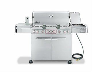 Weber 2880301 Summit S 670 Natural Gas Tuck Away Rotisserie Grill, Stainless Steel (Discontinued by Manufacturer) : Bbq Grill : Patio, Lawn & Garden