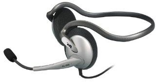 Cyber Acoustics Neckband Style Stereo Headset/Microphone with volume/mute AC 645: Electronics