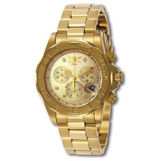Invicta Men's 9229 II Collection Elite Classic Gold Tone Chronograph Watch Invicta Watches