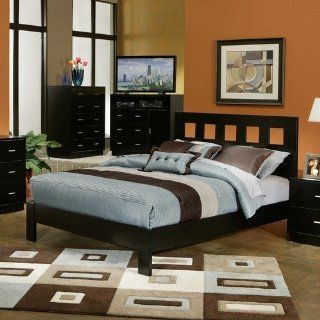 Manhattan Platform Bed Size: California King: Furniture & Decor