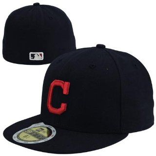 Cleveland Indians New Era MLB Authentic Collection 59FIFTY Cap  Sports Fan Baseball Caps  Sports & Outdoors