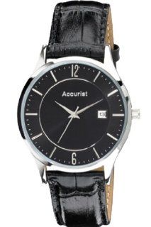 Accurist MS649B Mens Black Watch: Watches