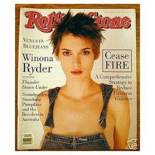 WINONA RYDER   ISSUE # 677   ROLLING STONE MGAZINE    MARCH 10TH, 1994: rolling stone: Books