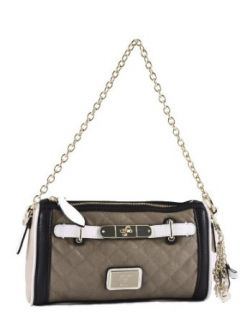 Guess Amour Chain link Small Shoulder Bag, Taupe Multi: Shoulder Handbags: Clothing
