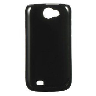 VMG Samsung? Exhibit 2 4G T679 TPU Skin Case   Black Premium 1 Pc High Gloss TPU Hard Rubber Gel Skin Case Cover for Samsung? Exhibit 2 4G T679 (T Mobile) Cell Phone: Cell Phones & Accessories