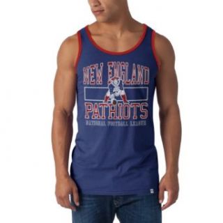 NFL New England Patriots Men's Tilldawn Tank Top, Small, Bleacher Blue : Sports Fan T Shirts : Clothing