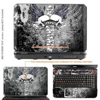 Protective Decal Skin Sticker for MSI GT683R GT683DXR with 15.6 in Screen case cover GT683R 243: Electronics