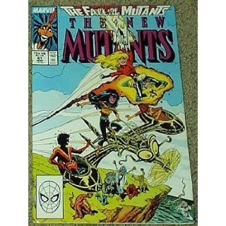 The New Mutants "The Fall of the Mutants" No. 61 Mar 1987 (Volume 1): Chris Claremont and Bob McCleod: Books