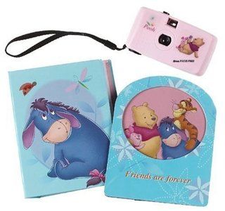 Disney's Winnie the Pooh: Backpack with 35mm Camera, Photo Album, and Picture Frame: Toys & Games