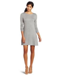 Kensie Women's French Terry Dress, Heather Gray, Large at  Womens Clothing store