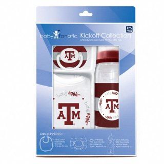 Texas A&M Aggies Baby Gift Set: Kickoff Collection 3 Piece Baby Feeding Set : Infant And Toddler Sports Fan Apparel : Sports & Outdoors