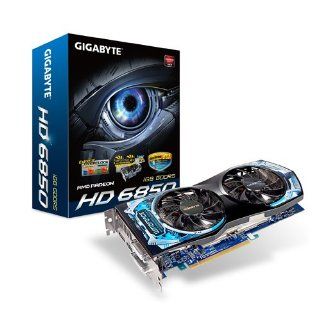 GIGABYTE ATI Radeon HD6850 1GB DDR5 2DVI/HDMI/DisplayPort PCI Express Video Card GV R685OC 1GD: Electronics
