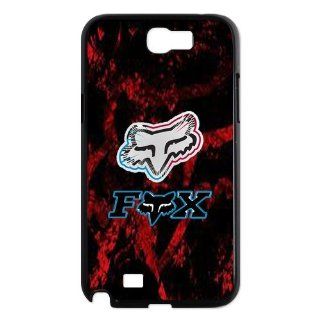 Black & Red Top Design Fox Racing Samsung Galaxy Note 2 N7100 Faceplate Hard Cell Protector Housing Case Cover Snap On NEW: Cell Phones & Accessories