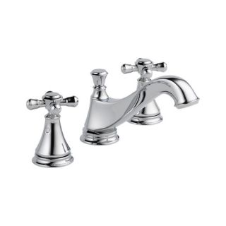 Cassidy Double Handle Widespread Bathroom Faucet with Metal Pop Up