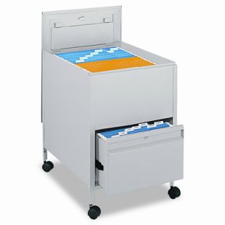 Safco Products Locking Mobile Tube 1 Drawer Mobile File