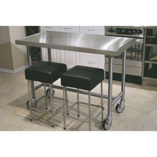 Line by Advance Tabco Chefs Prep Table with Stainless Steel Top
