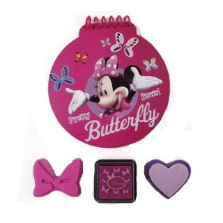 Disney Minnie Mouse Bow tique Notepad and Stamp Set (Pack of 3): Toys & Games