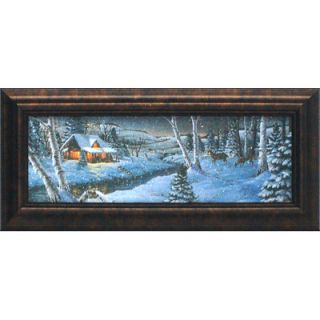 Artistic Reflections A Winters Night Framed Art