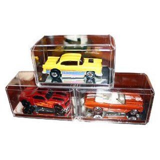 Diecast 1:64 Crystal Clear Display Case with Mirror Base Case of 6 : Sports Related Display Cases : Sports & Outdoors