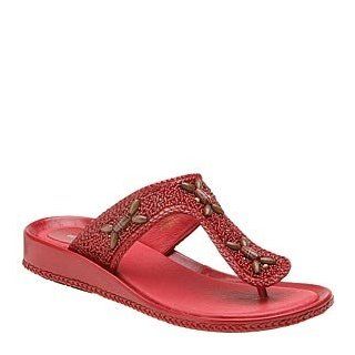 Me Too Women's 'Maze' Thong Sandal (6M, Red): Shoes