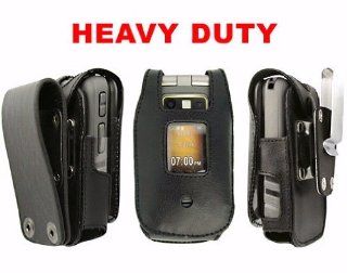 Motorola i680 Heavy Duty Armor Brand Rugged Leather Case with Metal Swivel Belt Clip and Belt Loop: Everything Else