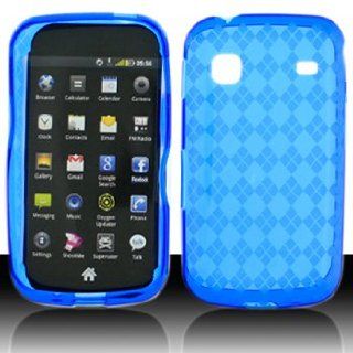 For US Cellular Samsung R680 Repp Accessory   Blue TPU Soft Case Protector Cover + Free Lf Stylus Pen: Cell Phones & Accessories