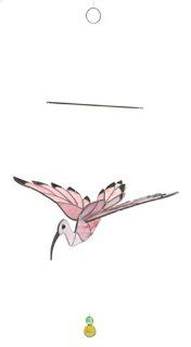 Bird Brain Glass Flapper Flamingo (Discontinued by Manufacturer) : Mobiles : Patio, Lawn & Garden