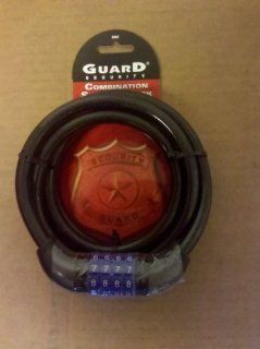 Guard Security 682 Braided Cable Combination Lock, 6 Feet   Door Lock Replacement Parts  