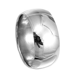 10MM Band   Stainless Steel Ring: Jewelry