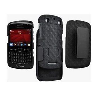 OEM BlackBerry Curve 9350/9360/9370 Hard Case Shell & Holster Combo with Kickstand: Cell Phones & Accessories