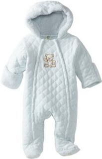 Little Me Baby Boys Newborn Boy Bear Pram, Light Blue, 6 9 Months: Infant And Toddler Outerwear Jackets: Clothing