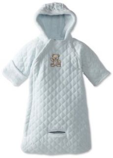 Little Me Baby Boys Newborn Boy Pram Bag, Light Blue, 0 9 Months: Infant And Toddler Outerwear Jackets: Clothing