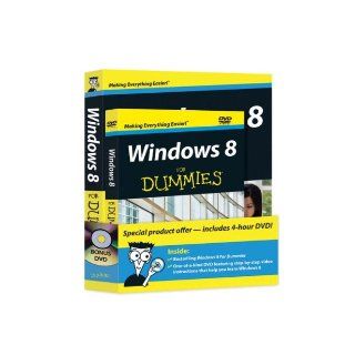 Windows 8 For Dummies Book + DVD Bundle: Andy Rathbone: 9781118271674: Books