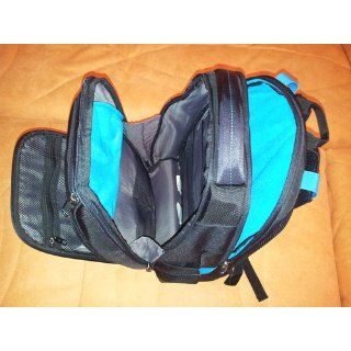 Samsonite Luggage Vizair Laptop Backpack, Black/Electric Blue, 15.6 Inch: Clothing