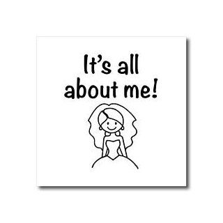 ht_123091_2 EvaDane   Funny Quotes   It's all about me. Bride. Bridezilla.   Iron on Heat Transfers   6x6 Iron on Heat Transfer for White Material: Patio, Lawn & Garden