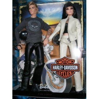 Barbie Harley   Davidson Barbie and Ken Doll Gift Set Toys & Games