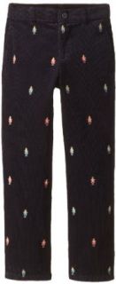 Kitestrings Boys Big Embroidered Toy Soldier Corduroy Pant: Clothing