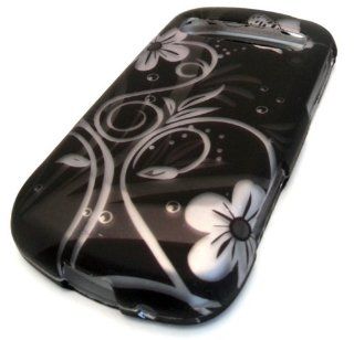 Samsung R720 Admire Vitality Black Daisy Design Hard Case Cover Skin Protector Metro PCS Cricket Cell Phones & Accessories