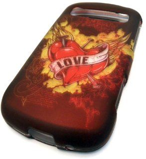 Samsung R720 Admire Vitality Love Heart Tattoo Hard Case Cover Skin Protector Metro PCS Cricket: Cell Phones & Accessories