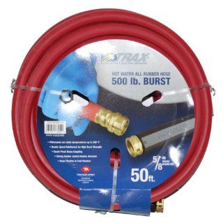 NoTrax 724 311 50' x 5/8" Red Rubber Hot Water Hose: Industrial & Scientific