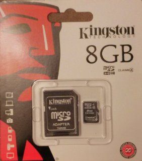 Kingston Sdc/8gb Micro Sdhc Flash Memory Card Class 4: Musical Instruments
