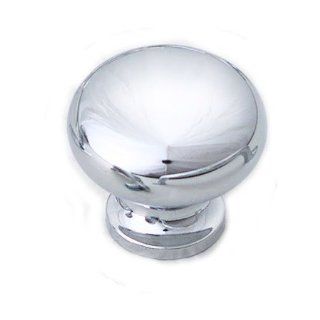 Schaub & Co. 706 26 Traditional 1 1/4" Round Knob   Polished Chrome   Cabinet And Furniture Knobs  